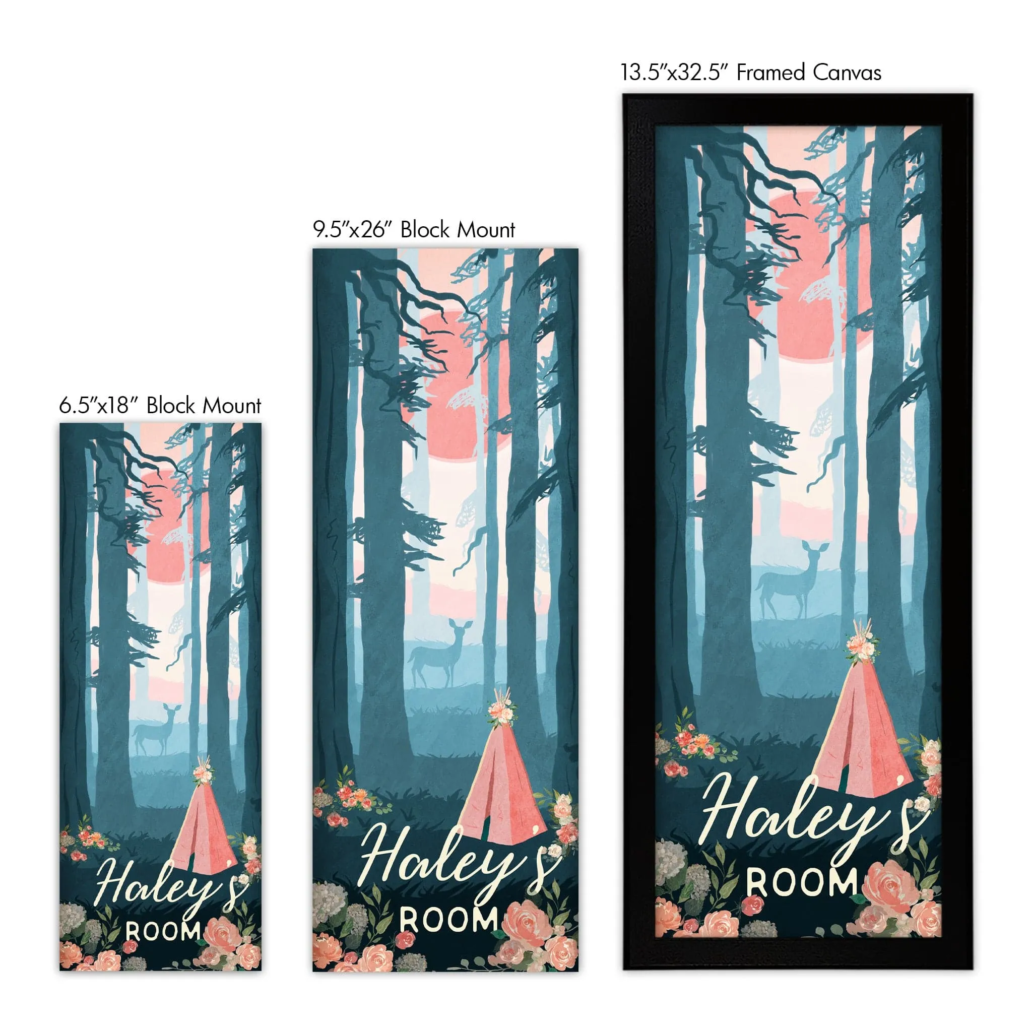 Fairy Tale Personalized Kids Art