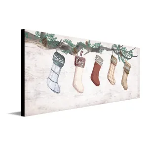Family Stockings Personalized Art