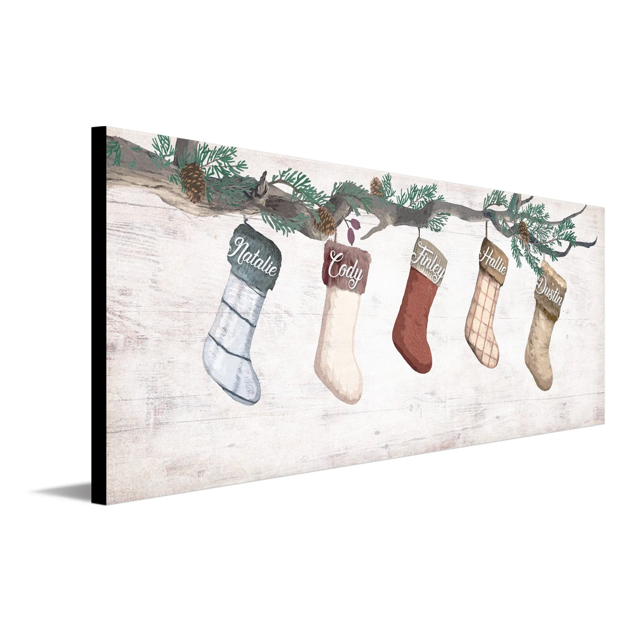 Family Stockings Personalized Art