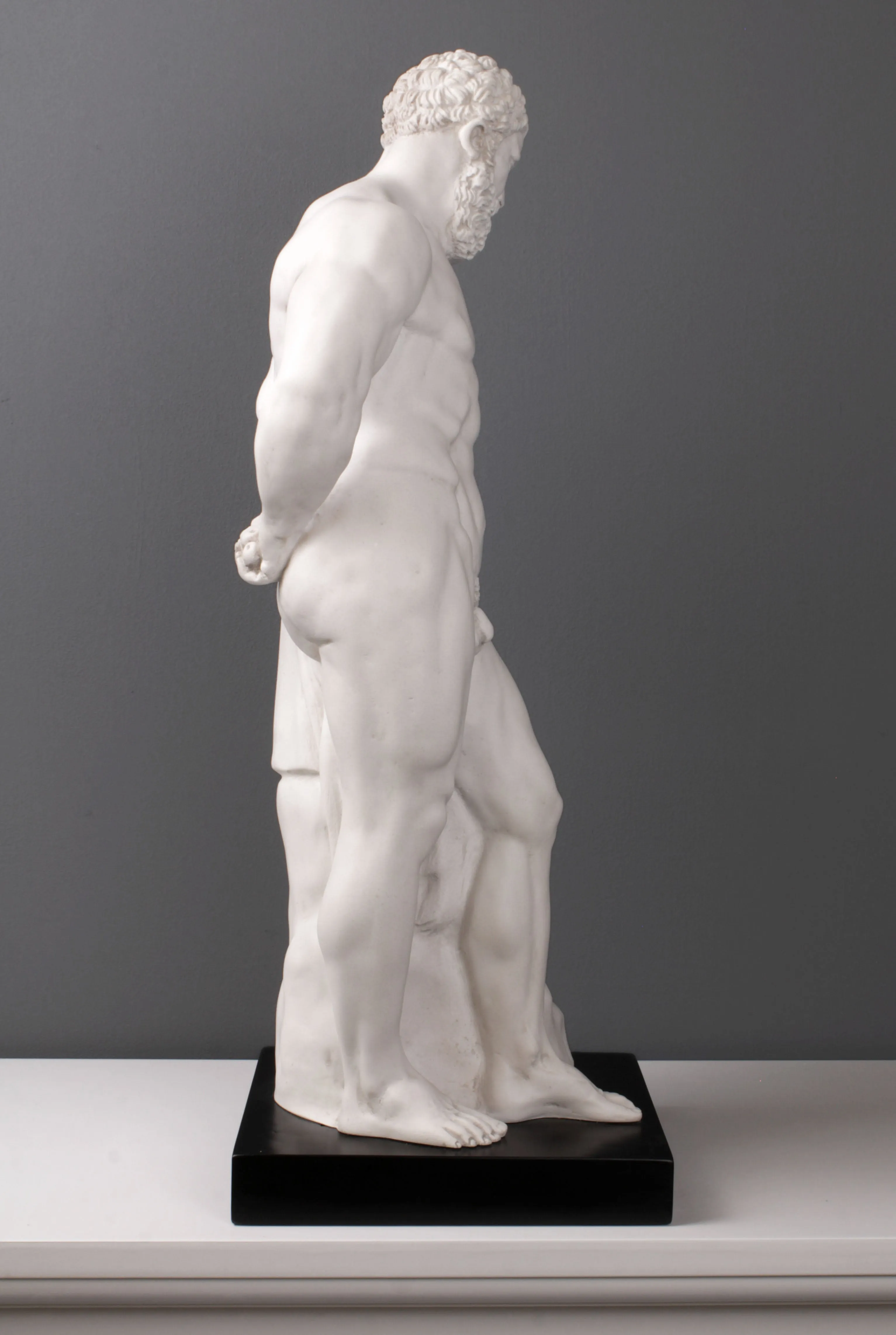Farnese Hercules Statue Black Base