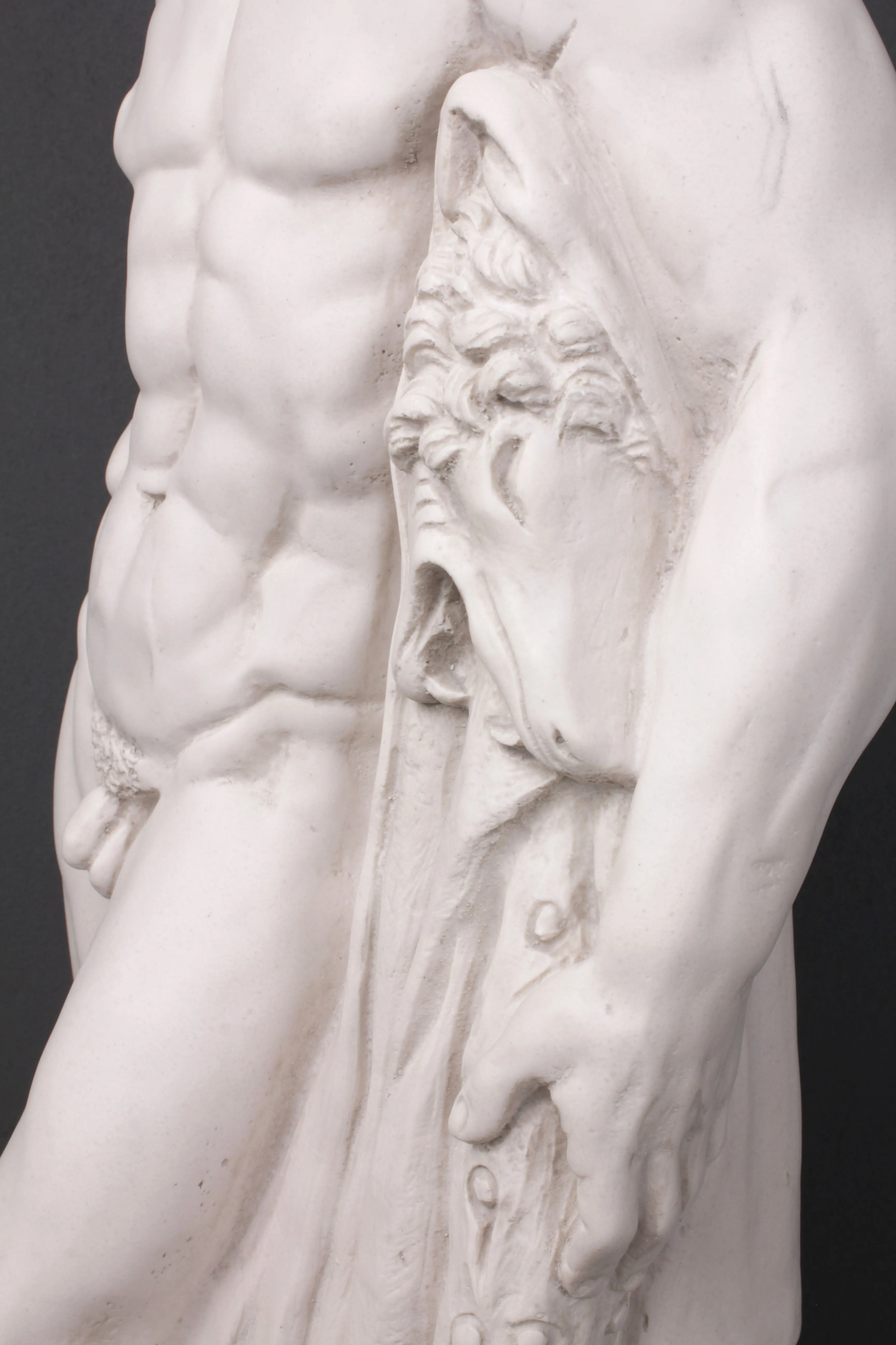 Farnese Hercules Statue Black Base