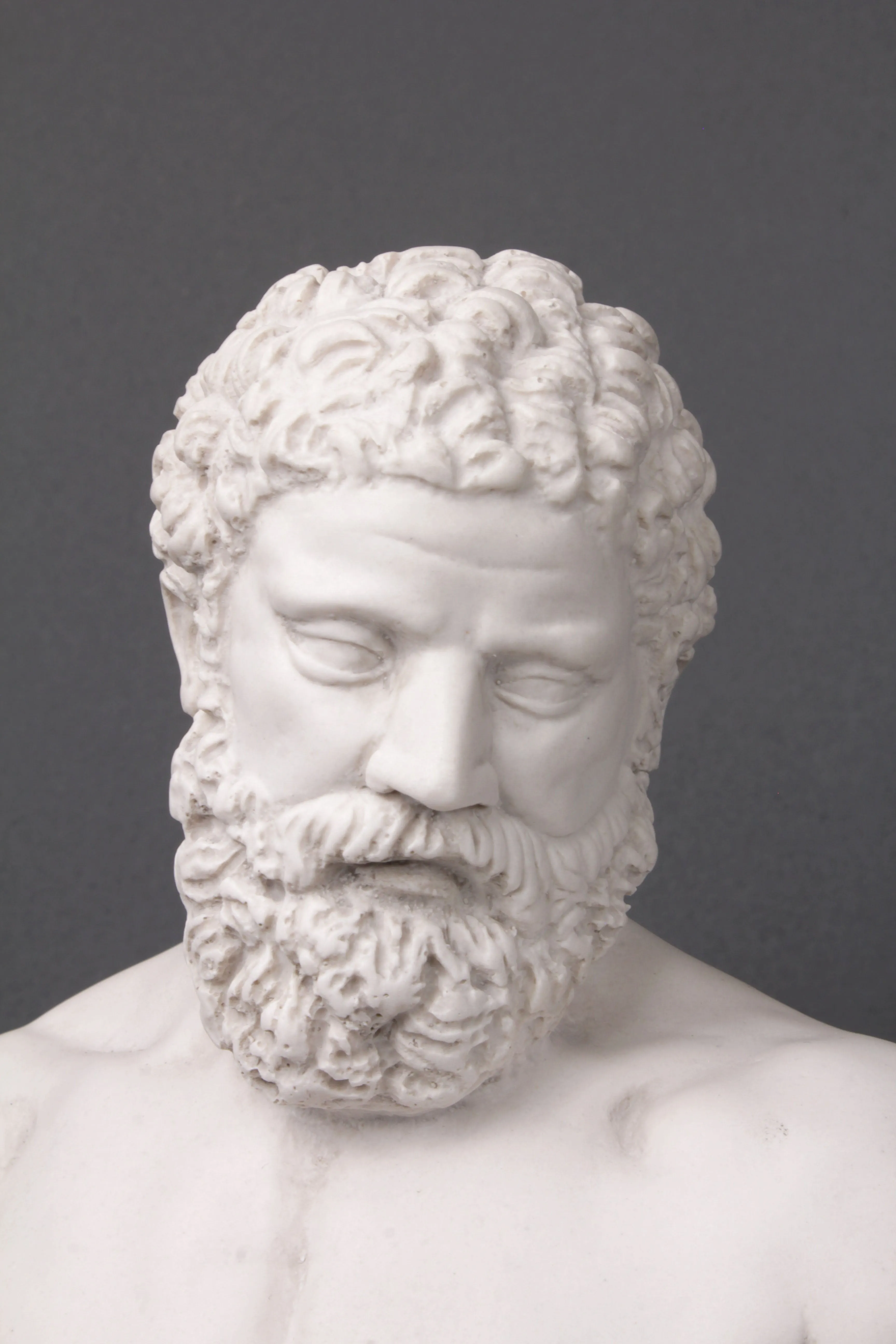 Farnese Hercules Statue Black Base