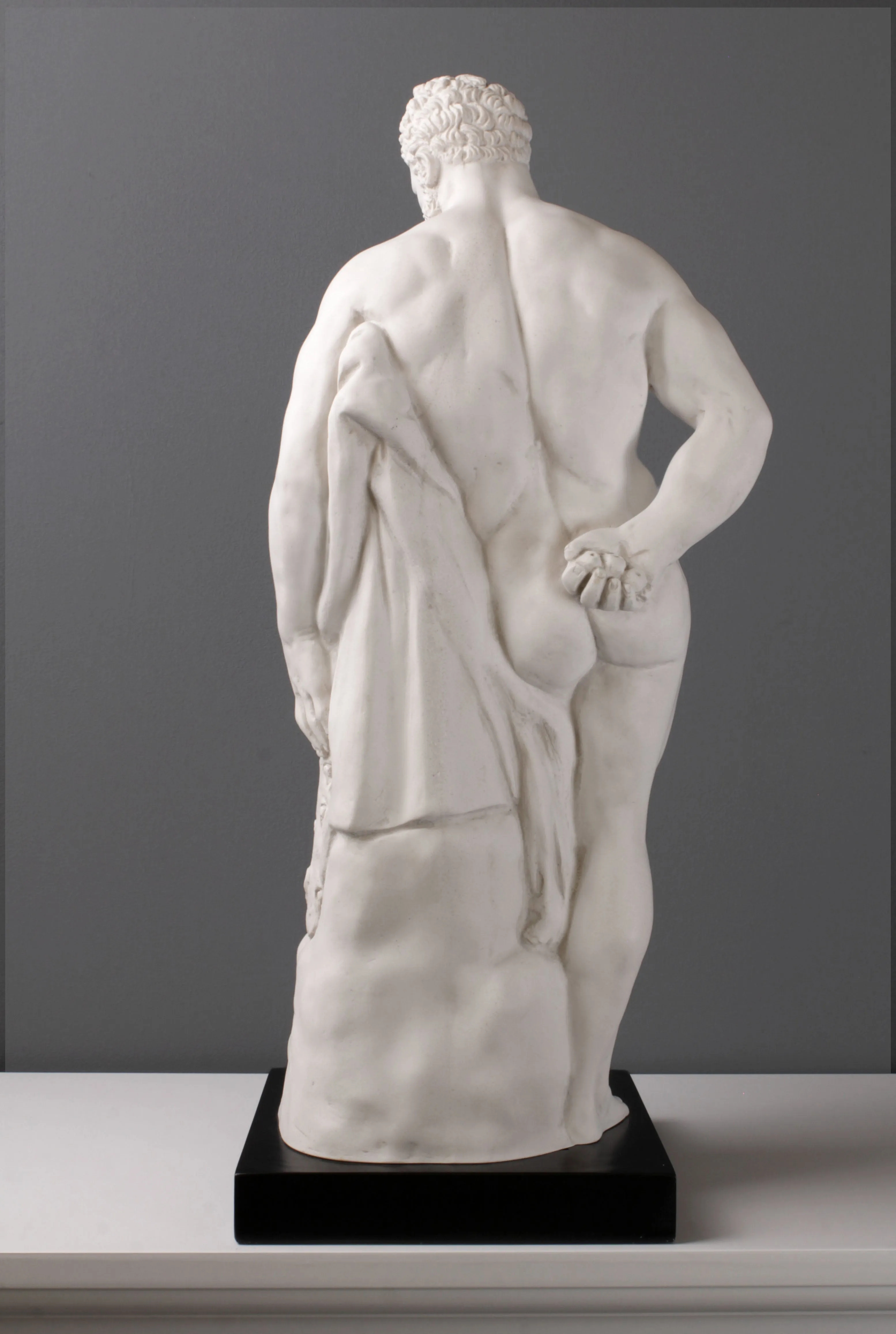 Farnese Hercules Statue Black Base
