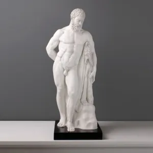 Farnese Hercules Statue Black Base