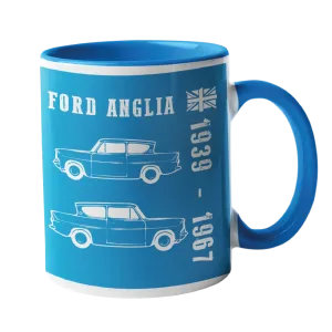Ford Anglia, Classic Car Mug