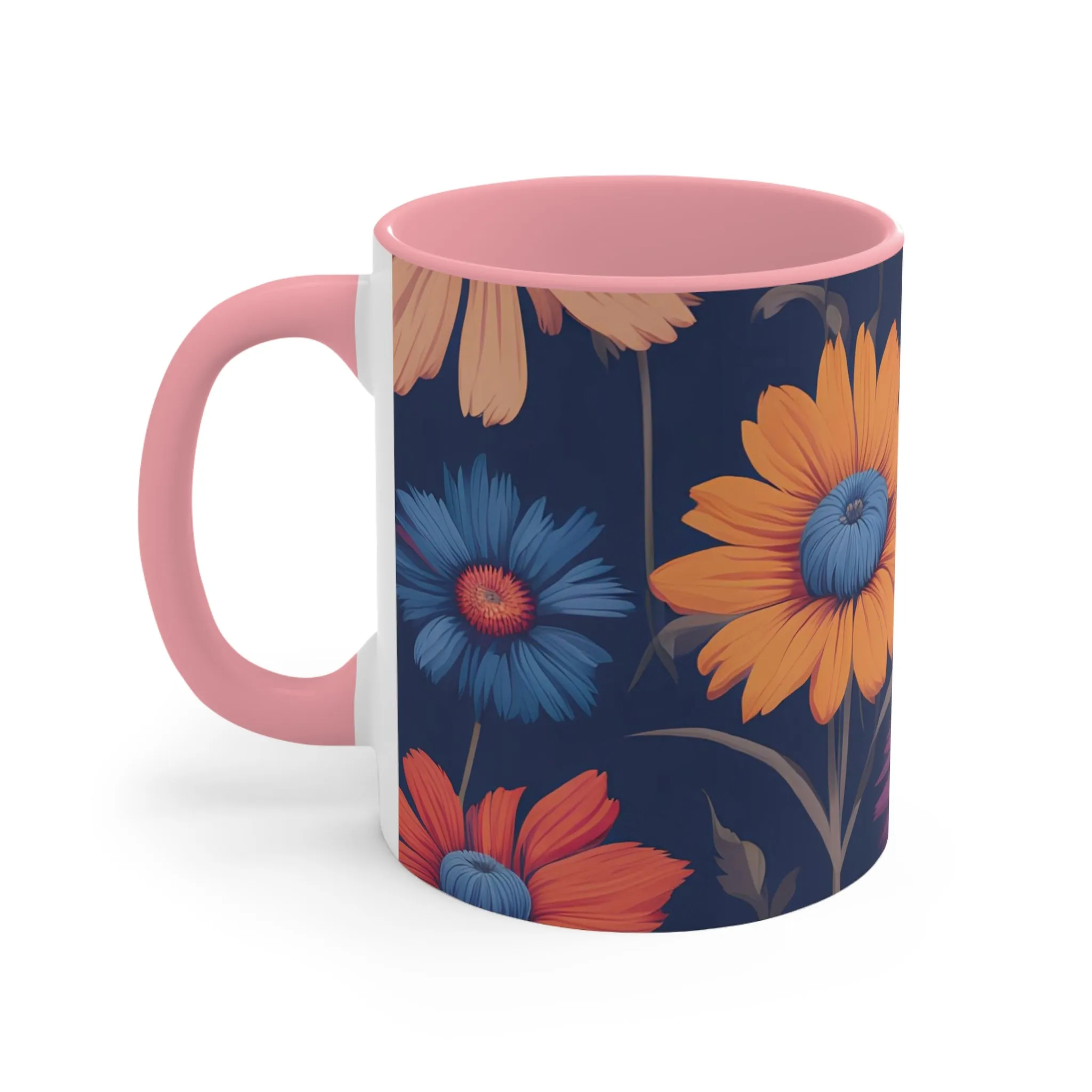 Fun Wildflowers, Ceramic Mug - Perfect for Coffee, Tea, and More!