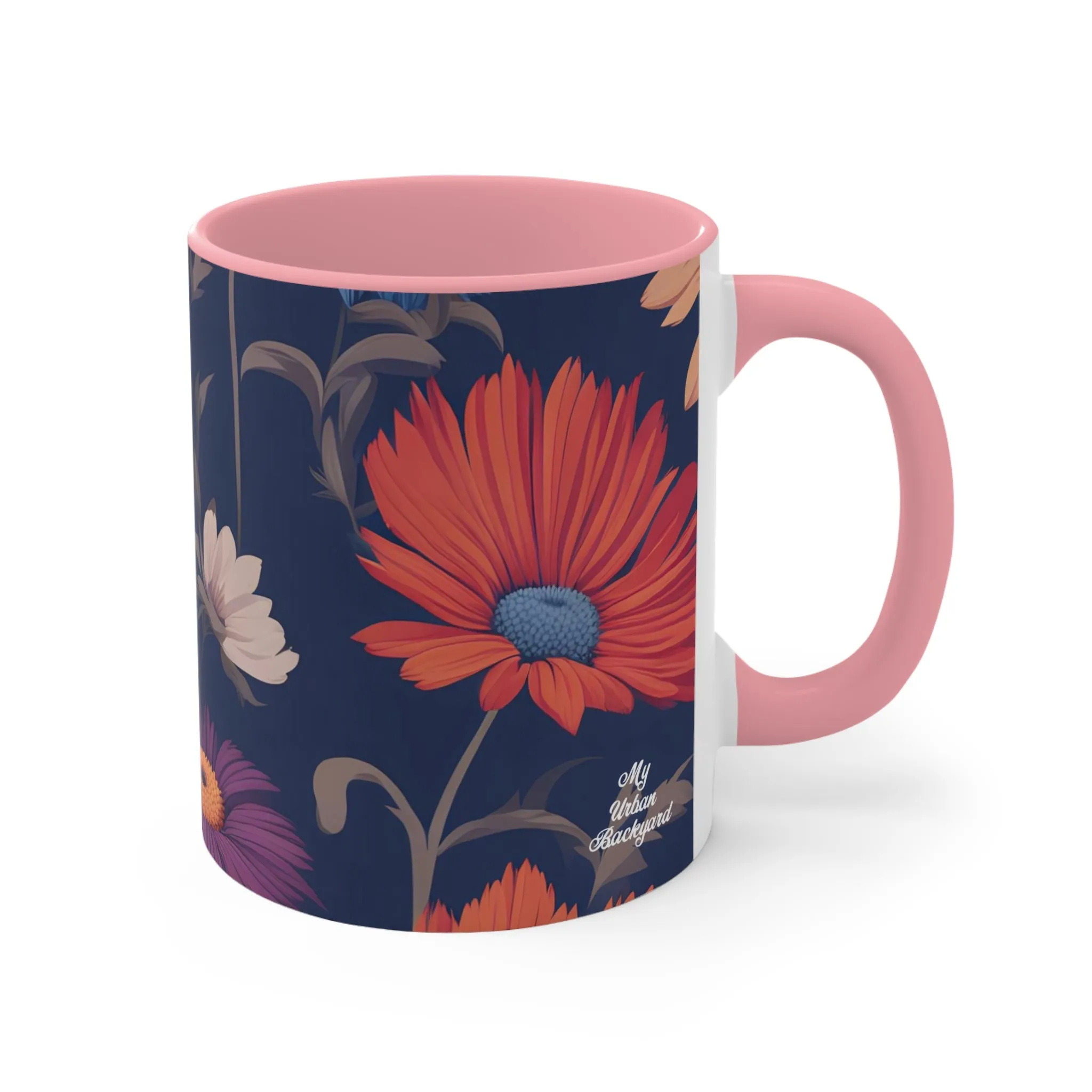 Fun Wildflowers, Ceramic Mug - Perfect for Coffee, Tea, and More!