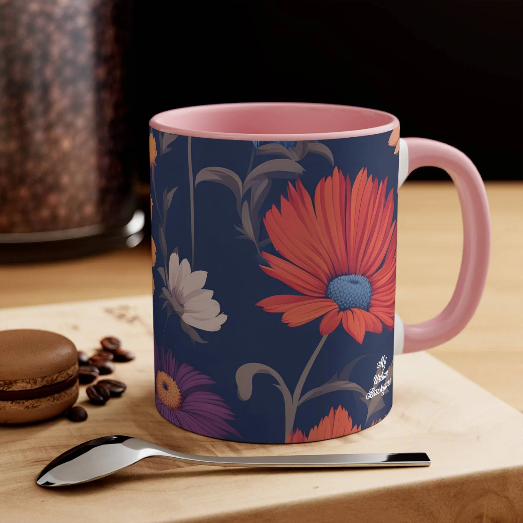 Fun Wildflowers, Ceramic Mug - Perfect for Coffee, Tea, and More!