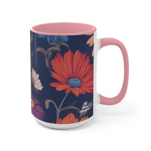 Fun Wildflowers, Ceramic Mug - Perfect for Coffee, Tea, and More!