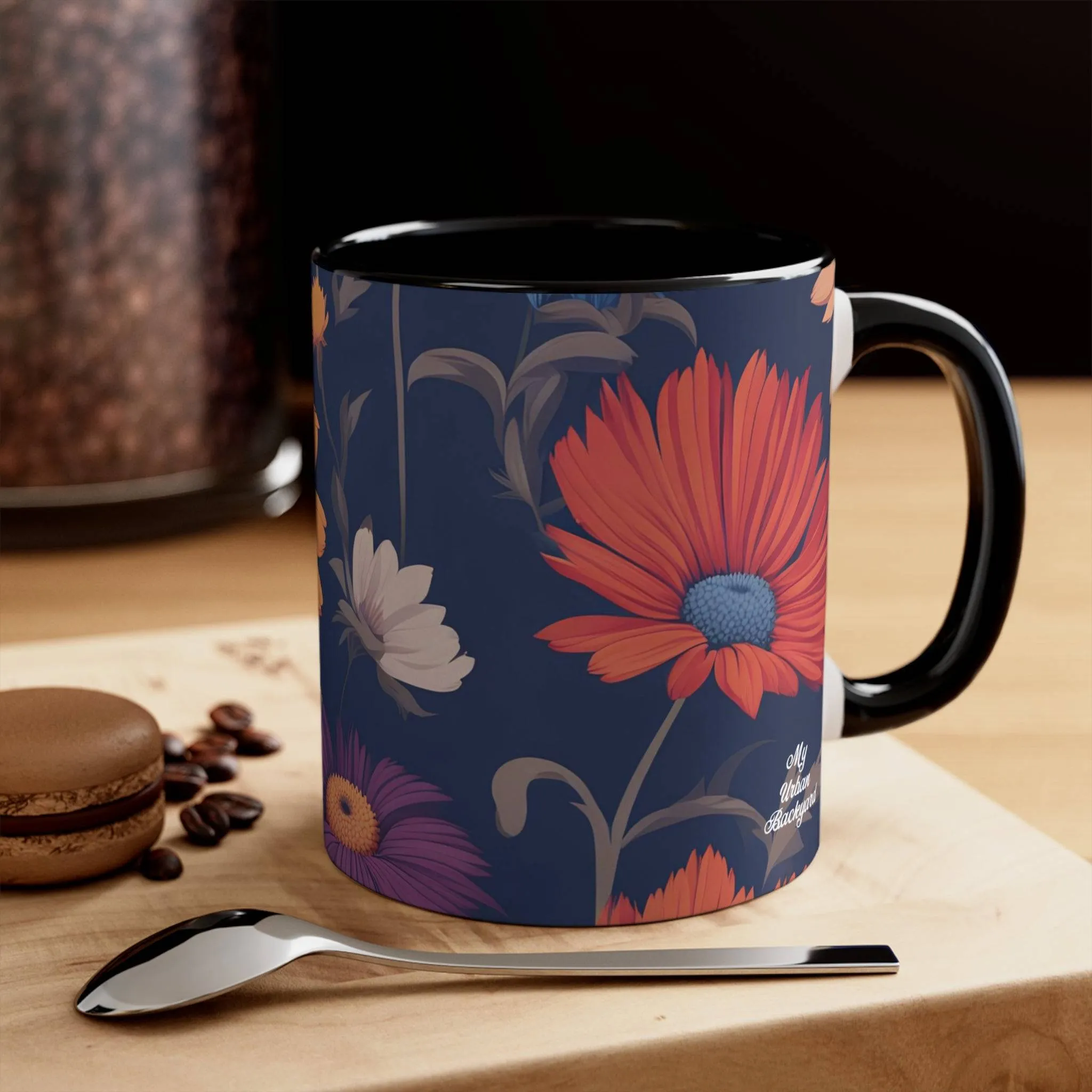 Fun Wildflowers, Ceramic Mug - Perfect for Coffee, Tea, and More!
