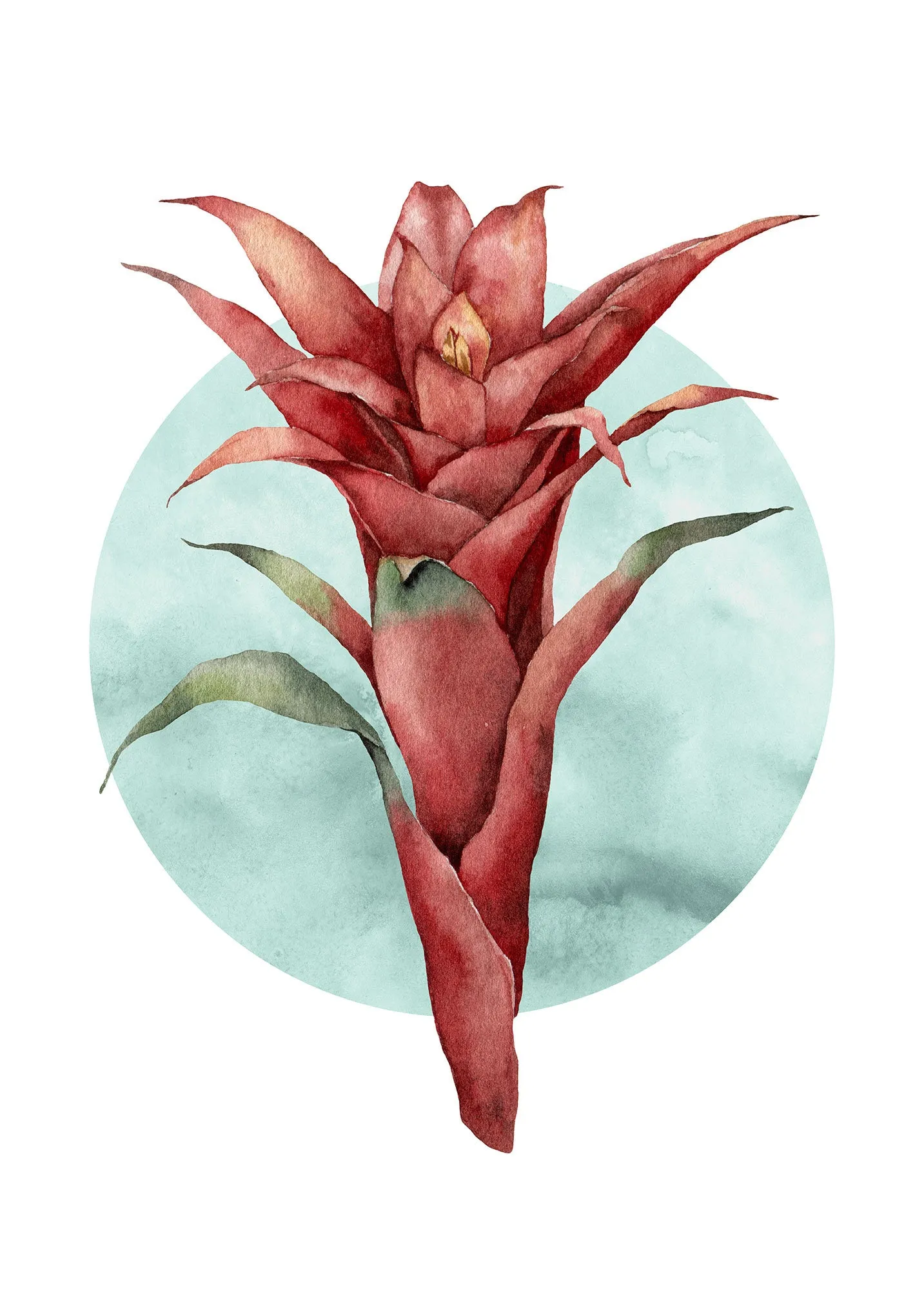 Funky Flower Art Poster