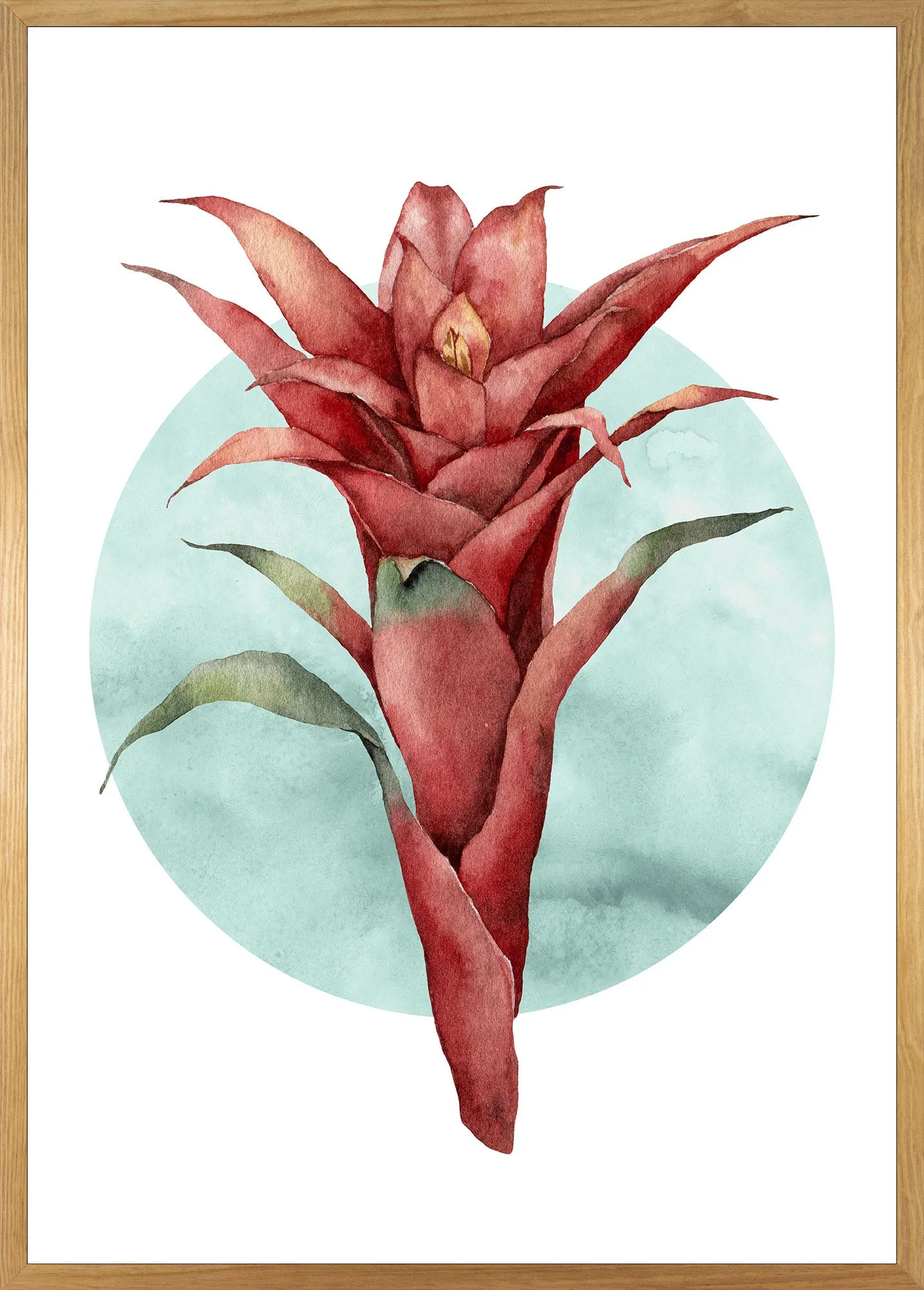 Funky Flower Art Poster