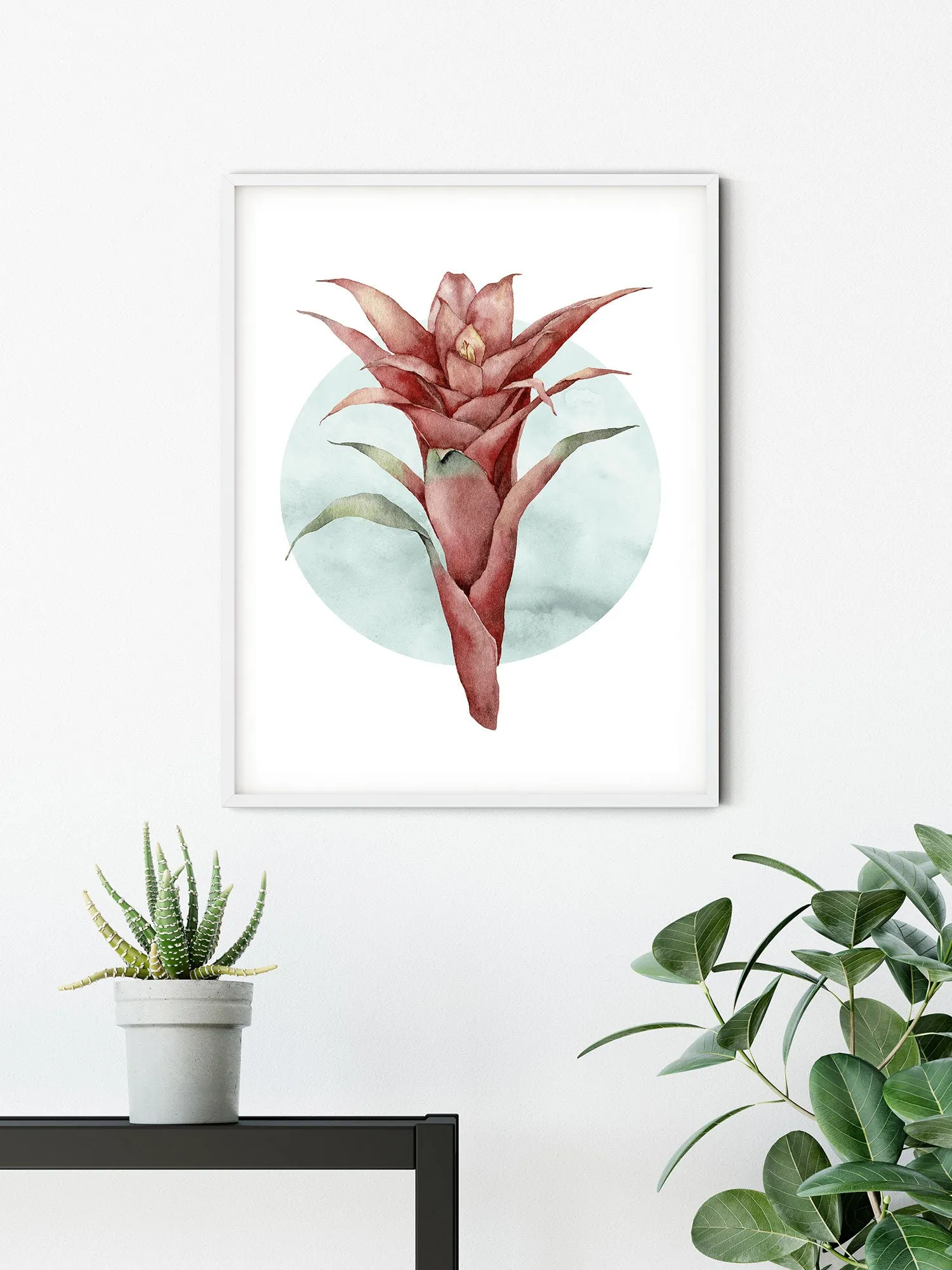Funky Flower Art Poster