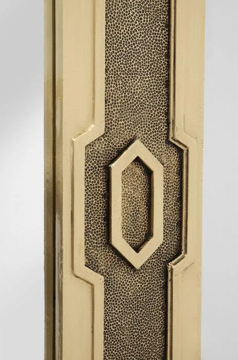 Futuro Gold Wall Mirror