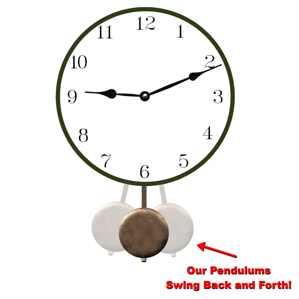 Gray Toile French Clock- Gray Toile Clock