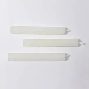 Grimm's Box of Marbled Cream 25% Beeswax Candles (20 pieces)