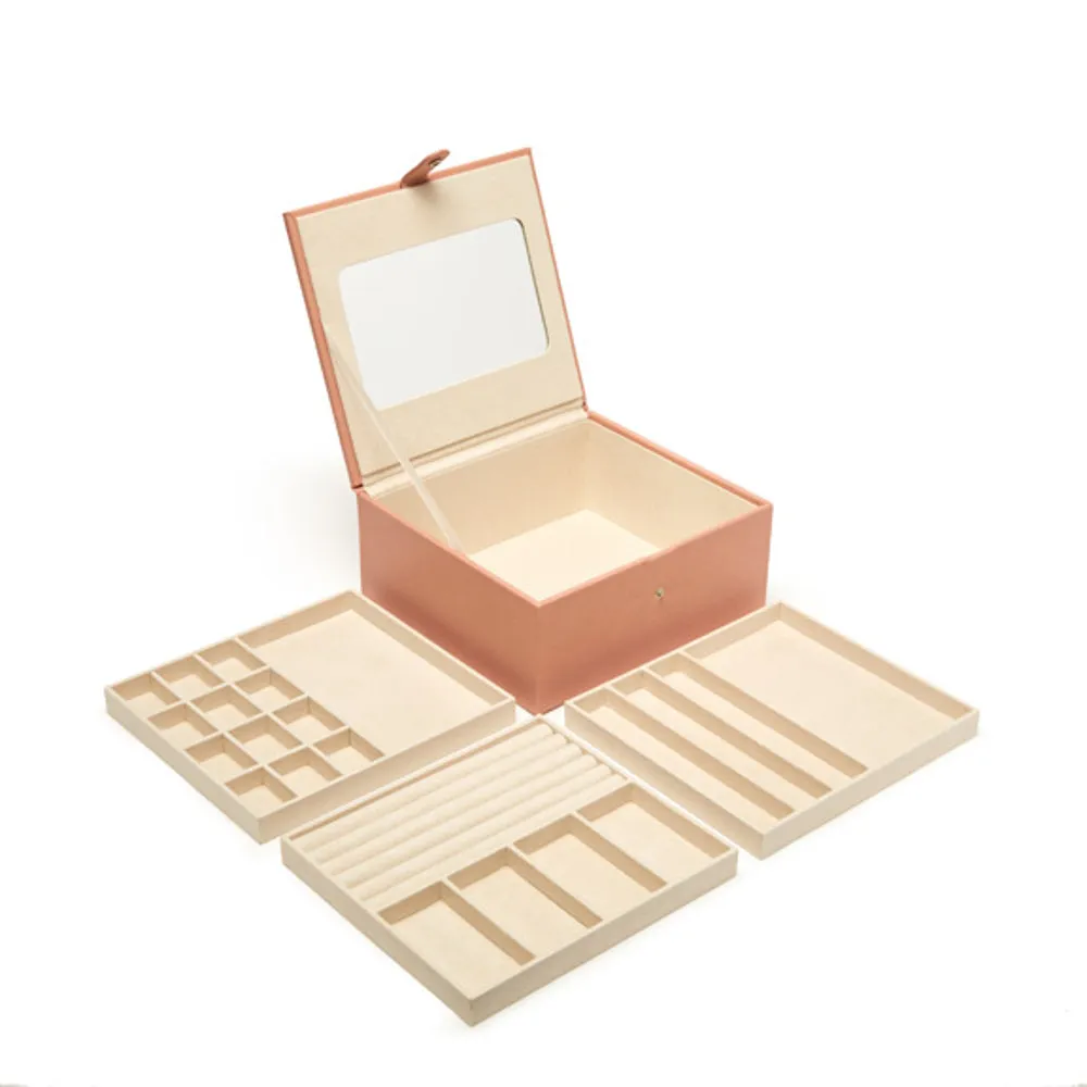 Jodi 3 Tray Large Jewelry Box