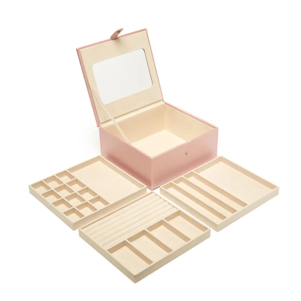 Jodi 3 Tray Large Jewelry Box
