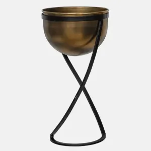 Kensington Tall Round Planter with Stand