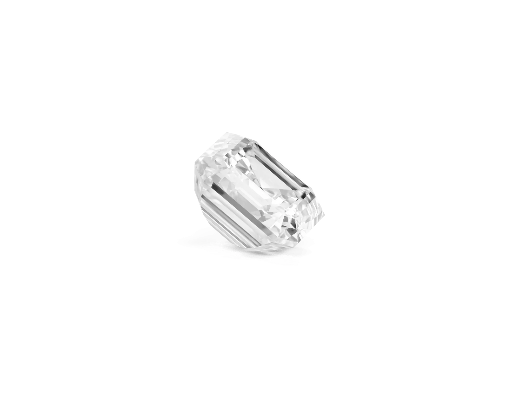 Lab-Grown Loose 1¾ct. Asscher Cut Diamond | White