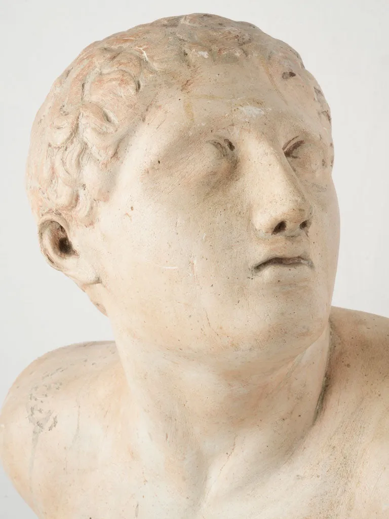 Large Early 20th-Century Plaster Bust 25½"