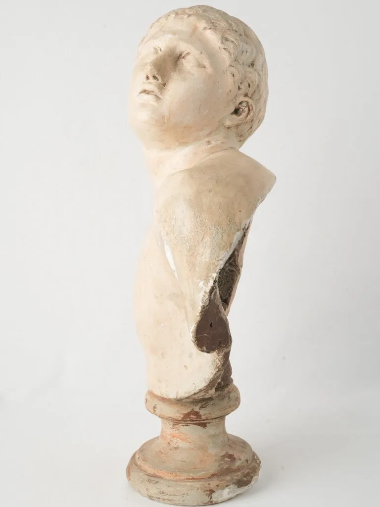 Large Early 20th-Century Plaster Bust 25½"