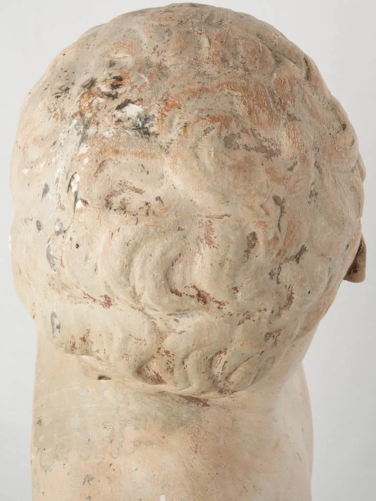 Large Early 20th-Century Plaster Bust 25½"