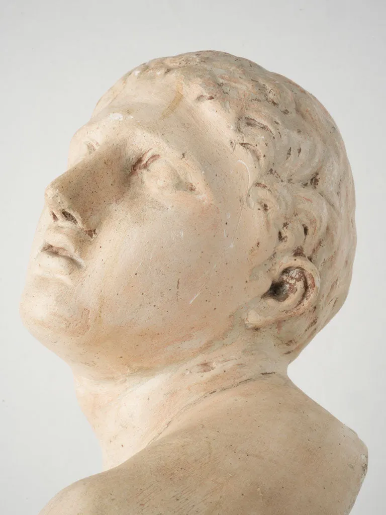 Large Early 20th-Century Plaster Bust 25½"