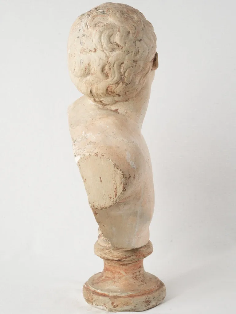 Large Early 20th-Century Plaster Bust 25½"