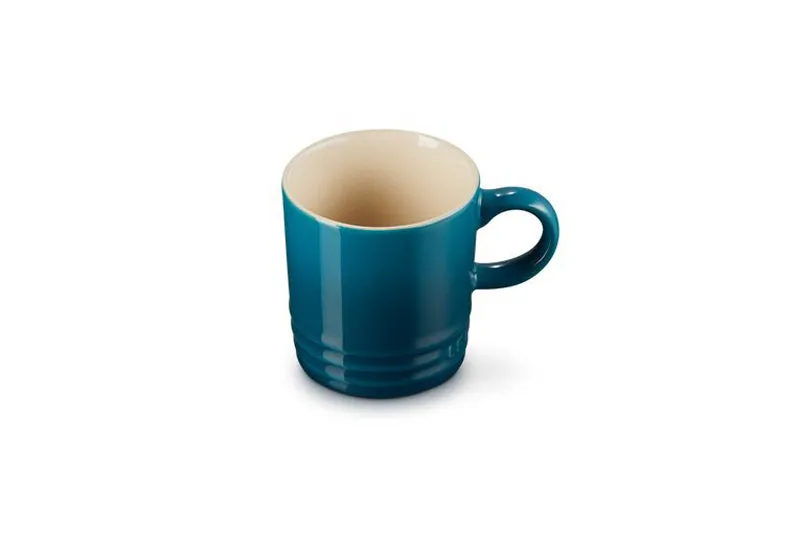 Le Creuset Stoneware Espresso Mug Deep Teal 100ml