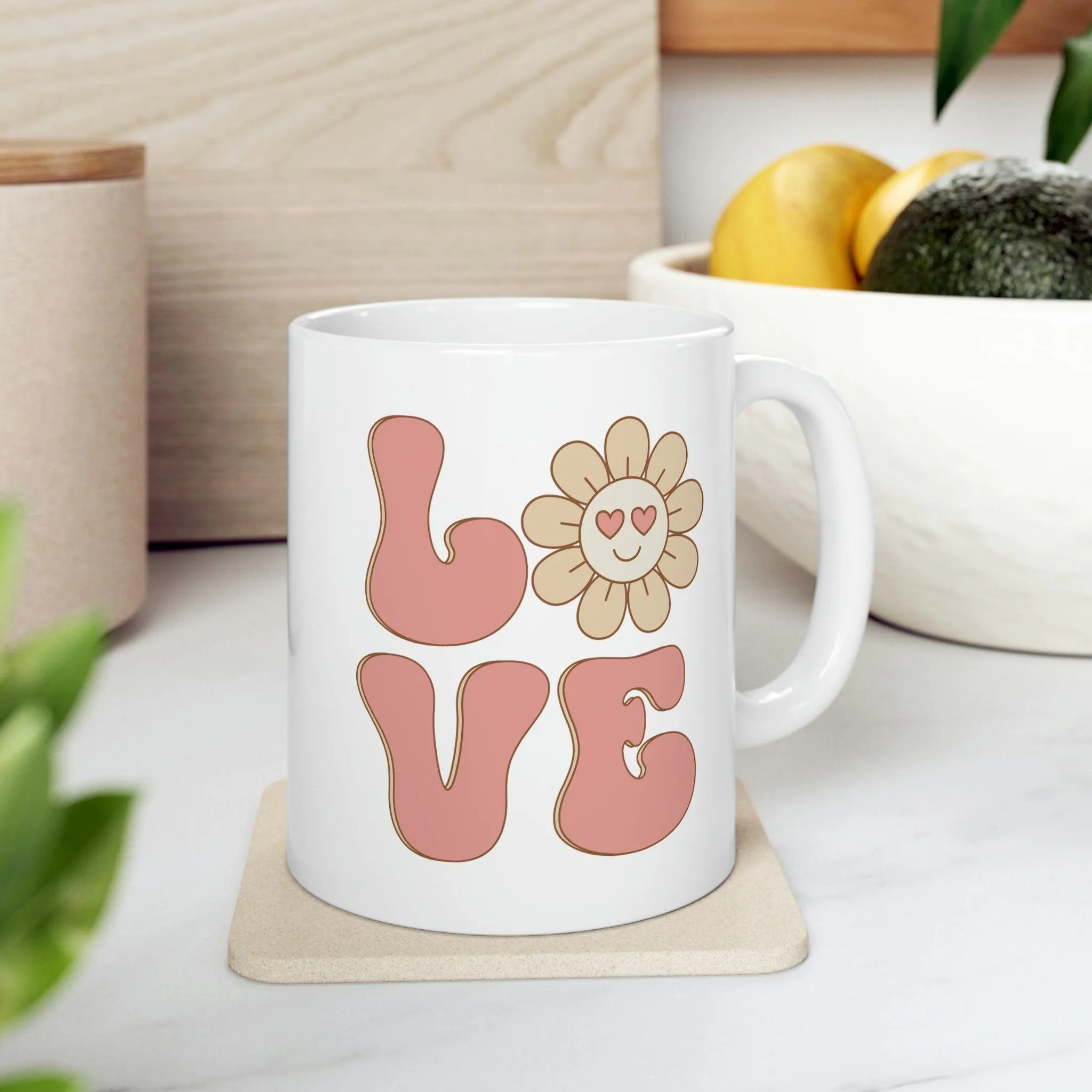 Love Retro Mug