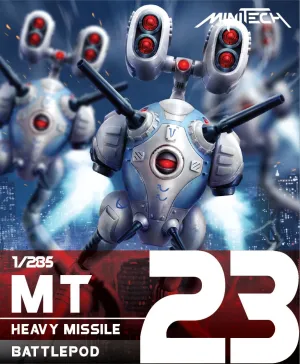MT23 1/285 Robotech Macross Heavy Missile Battlepod (Set of 3)