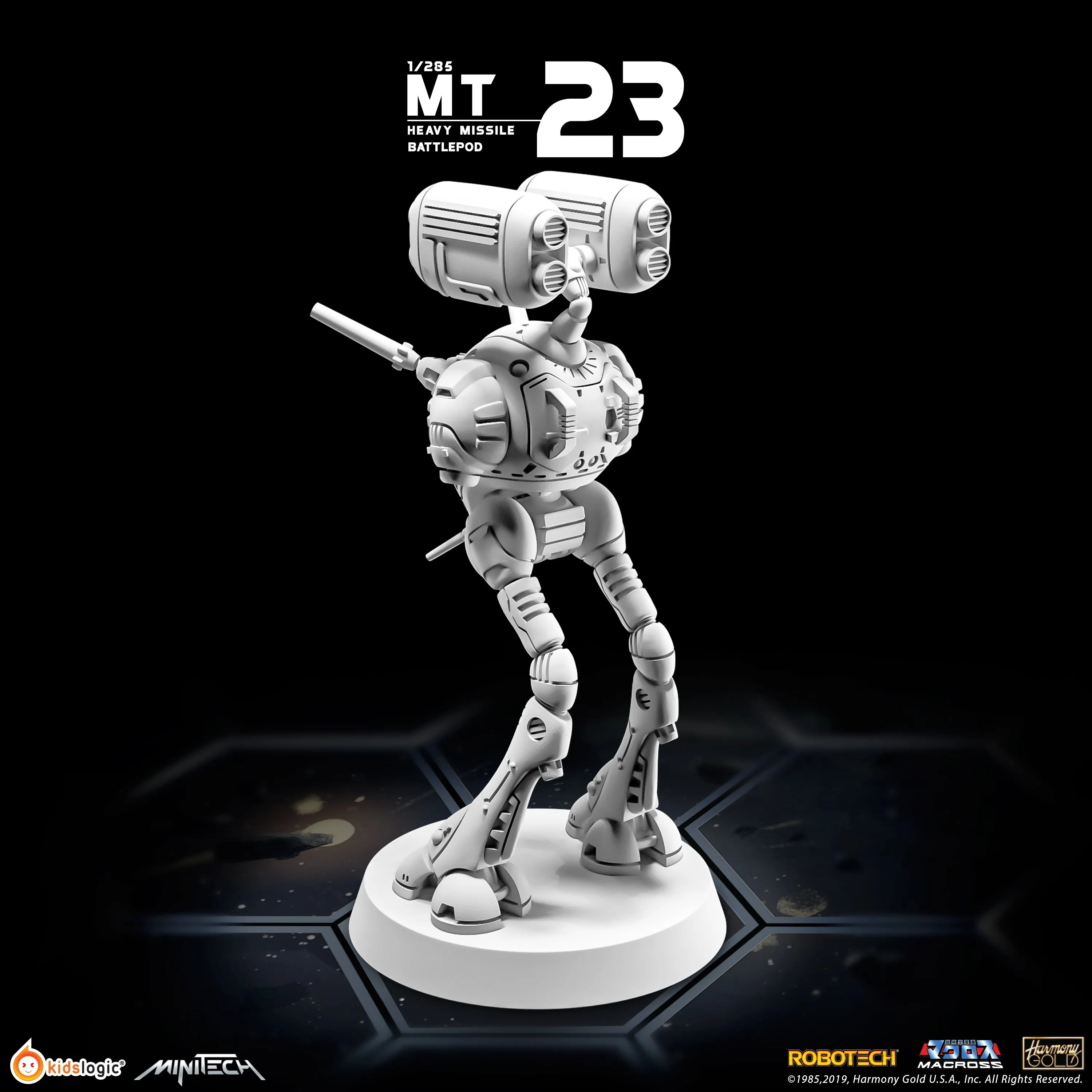 MT23 1/285 Robotech Macross Heavy Missile Battlepod (Set of 3)