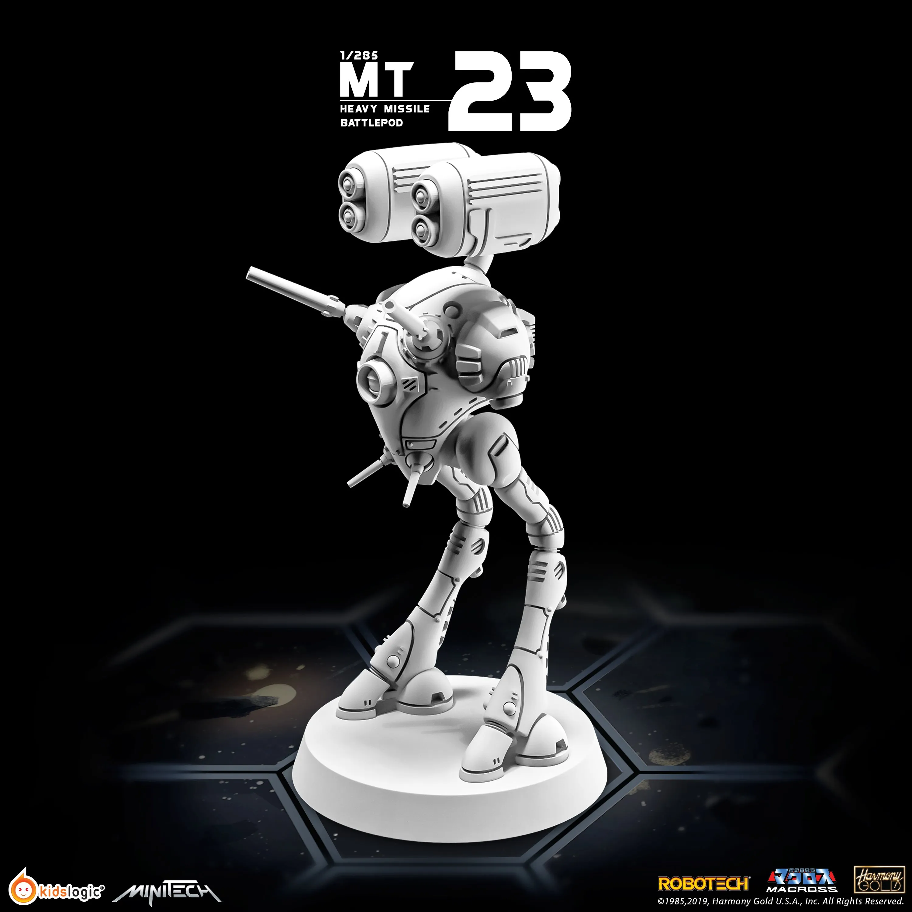MT23 1/285 Robotech Macross Heavy Missile Battlepod (Set of 3)