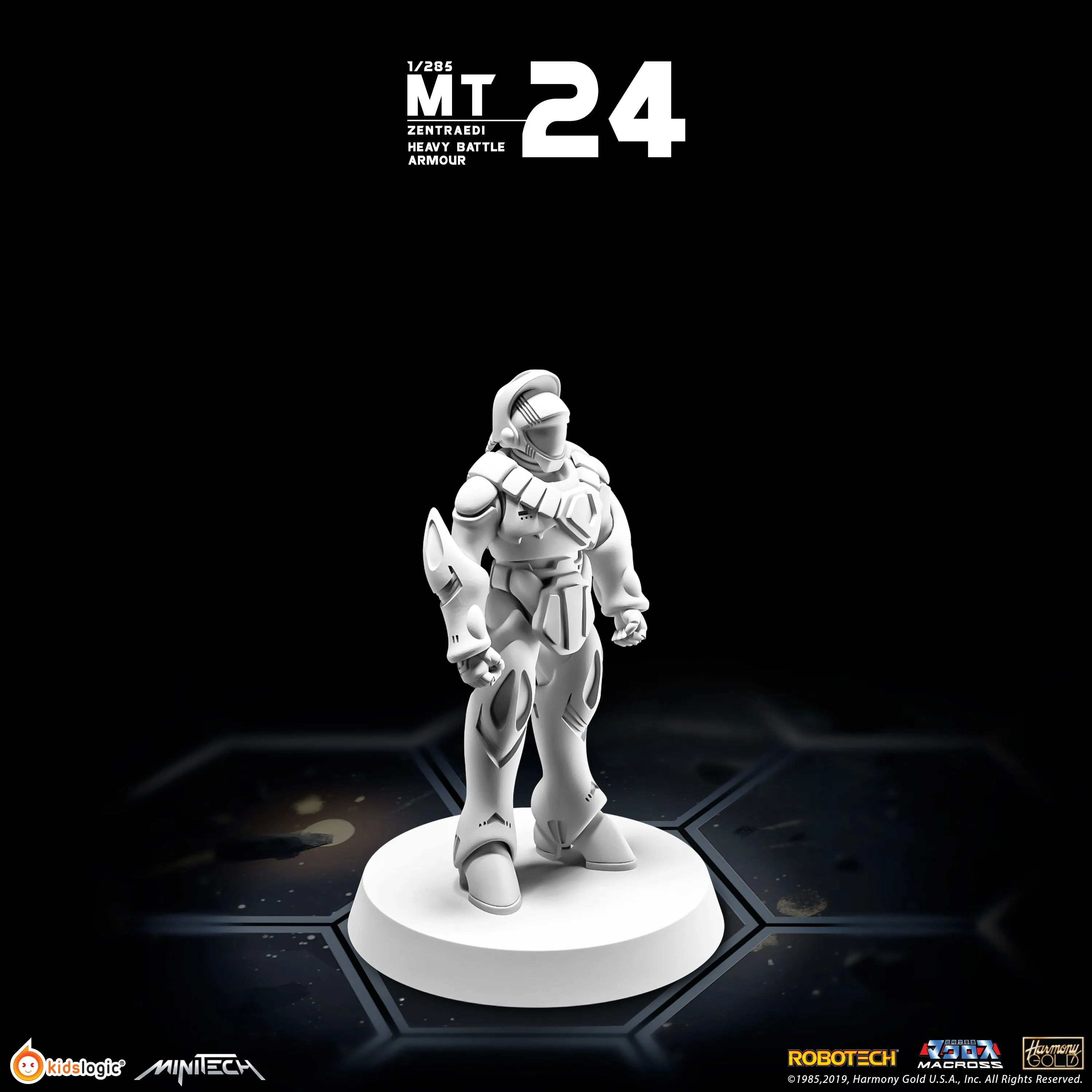 MT24 1/285 Robotech Macross Zentraedi Heavy Battle Armor (Set of 3)