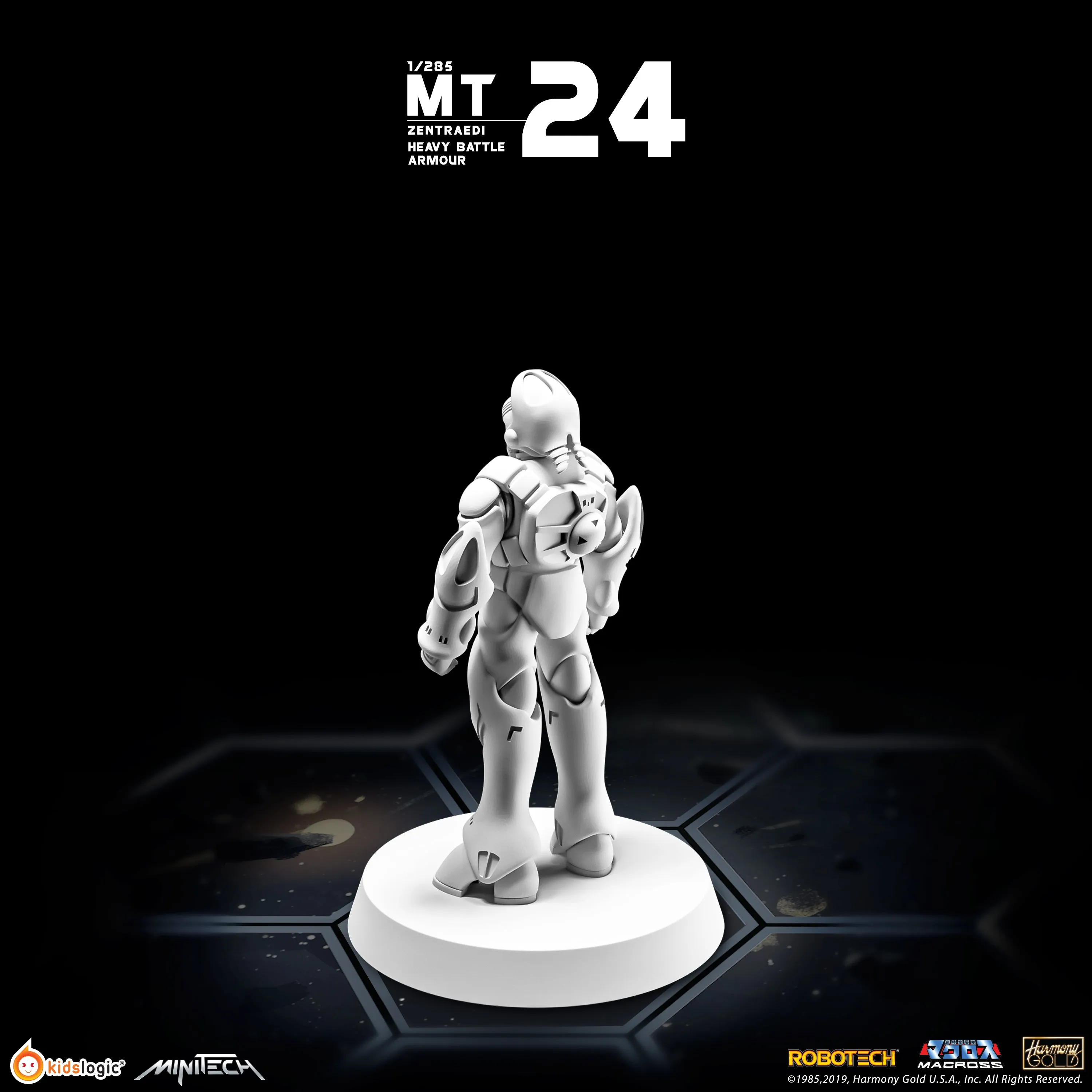 MT24 1/285 Robotech Macross Zentraedi Heavy Battle Armor (Set of 3)