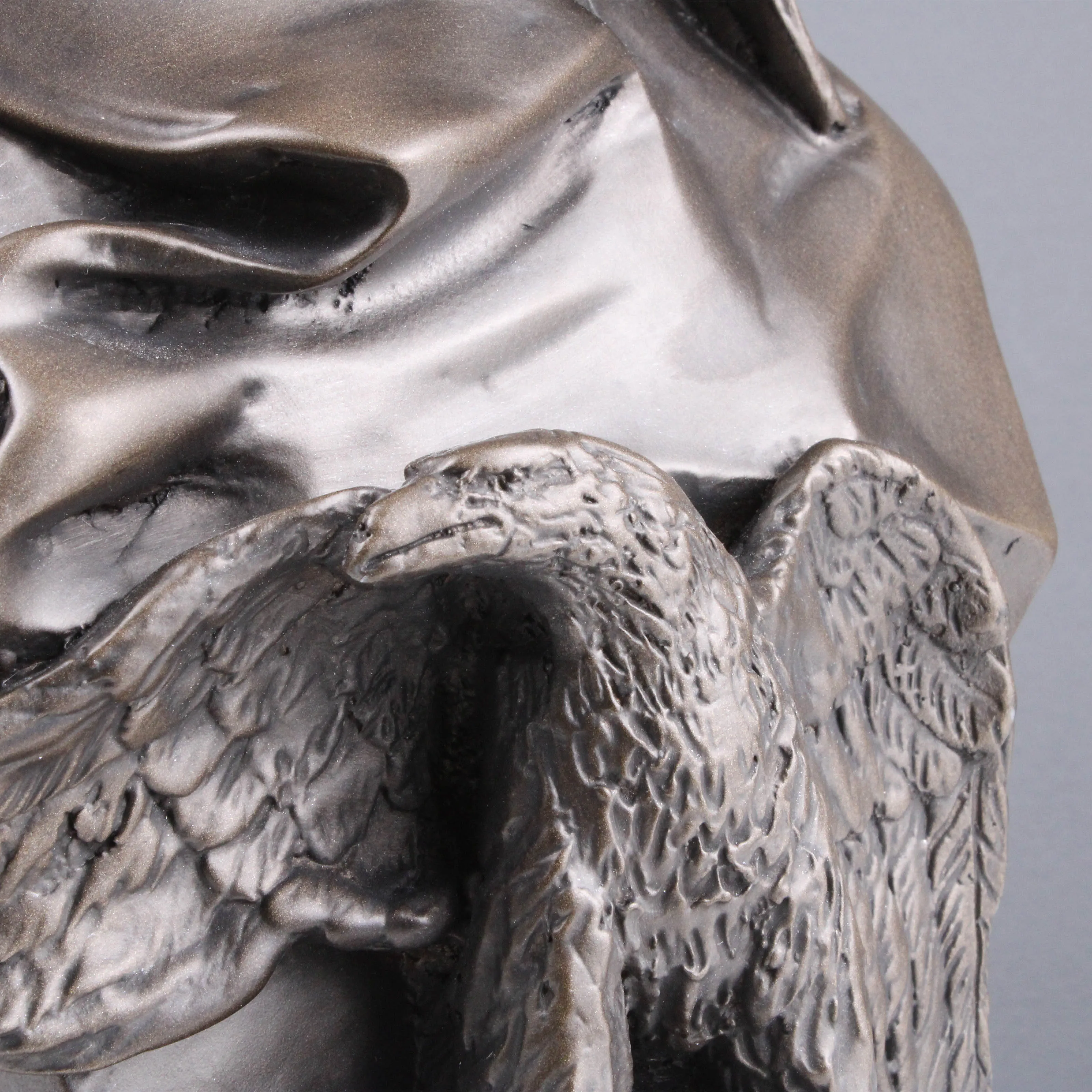 Napoleon with Eagle Bust Sculpture (Bronze)