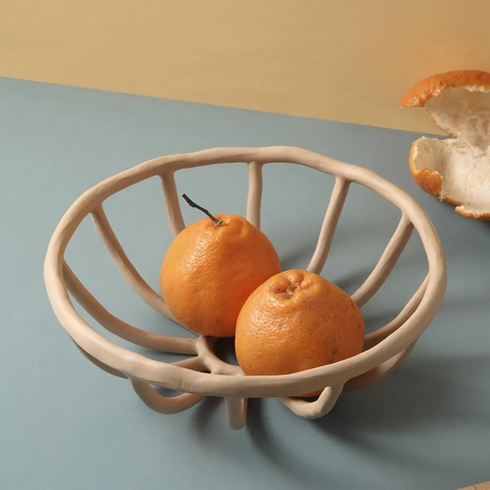 Nordic Creative Resin Hollow Fruit Trays