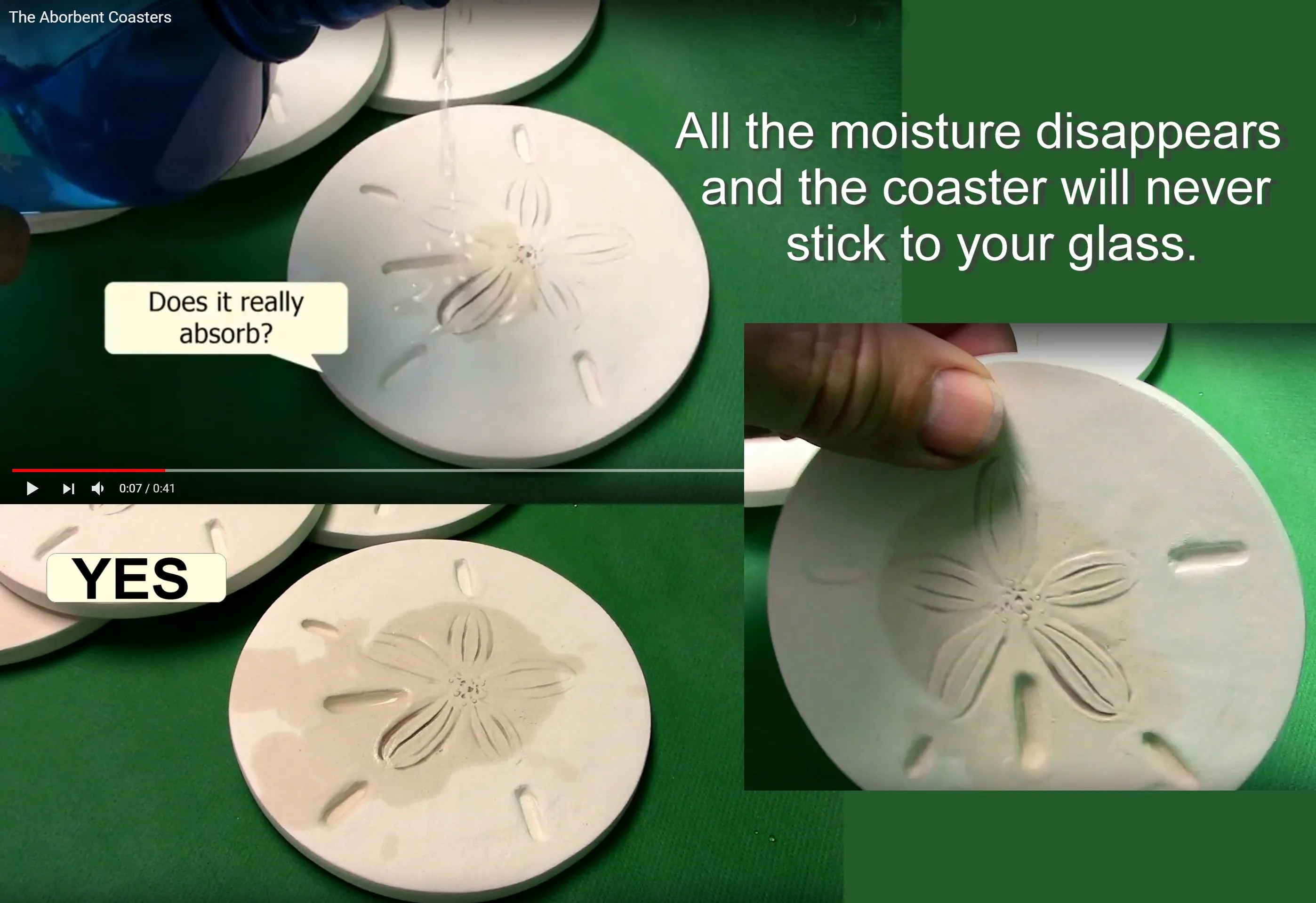 Oysters on the half shell Drink Coasters