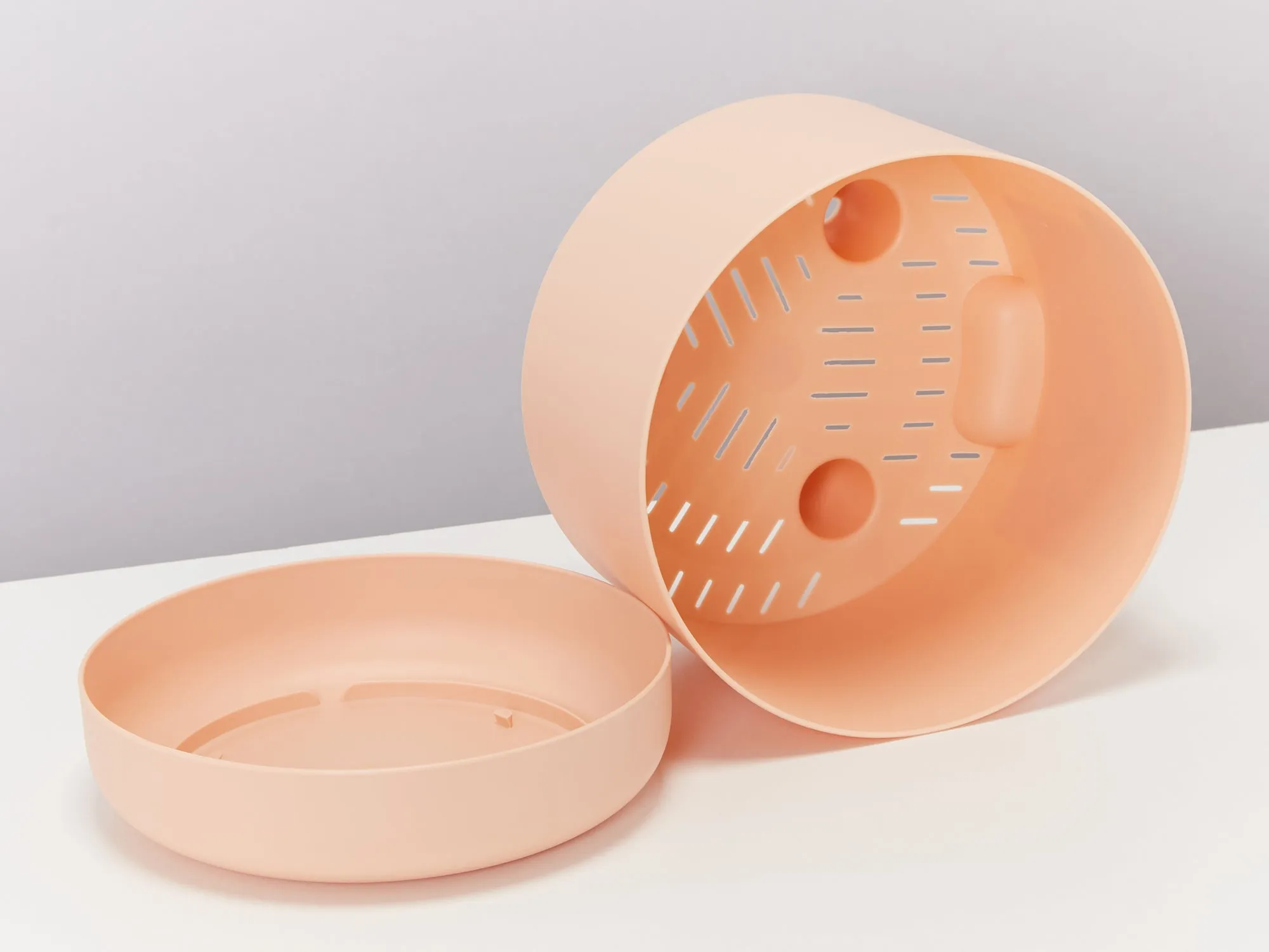 Pale Apricot Self-Watering Pots 170mm