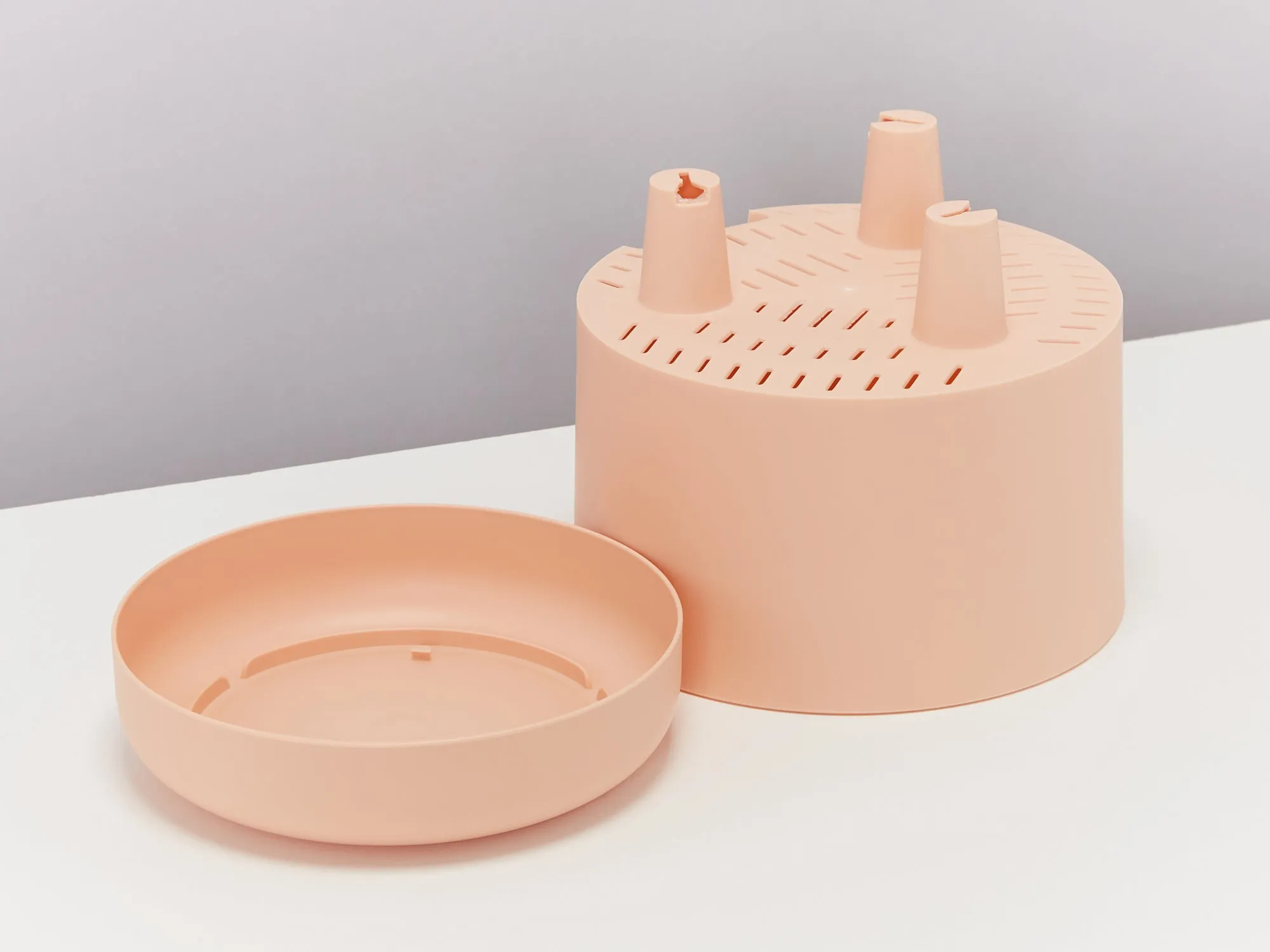 Pale Apricot Self-Watering Pots 170mm