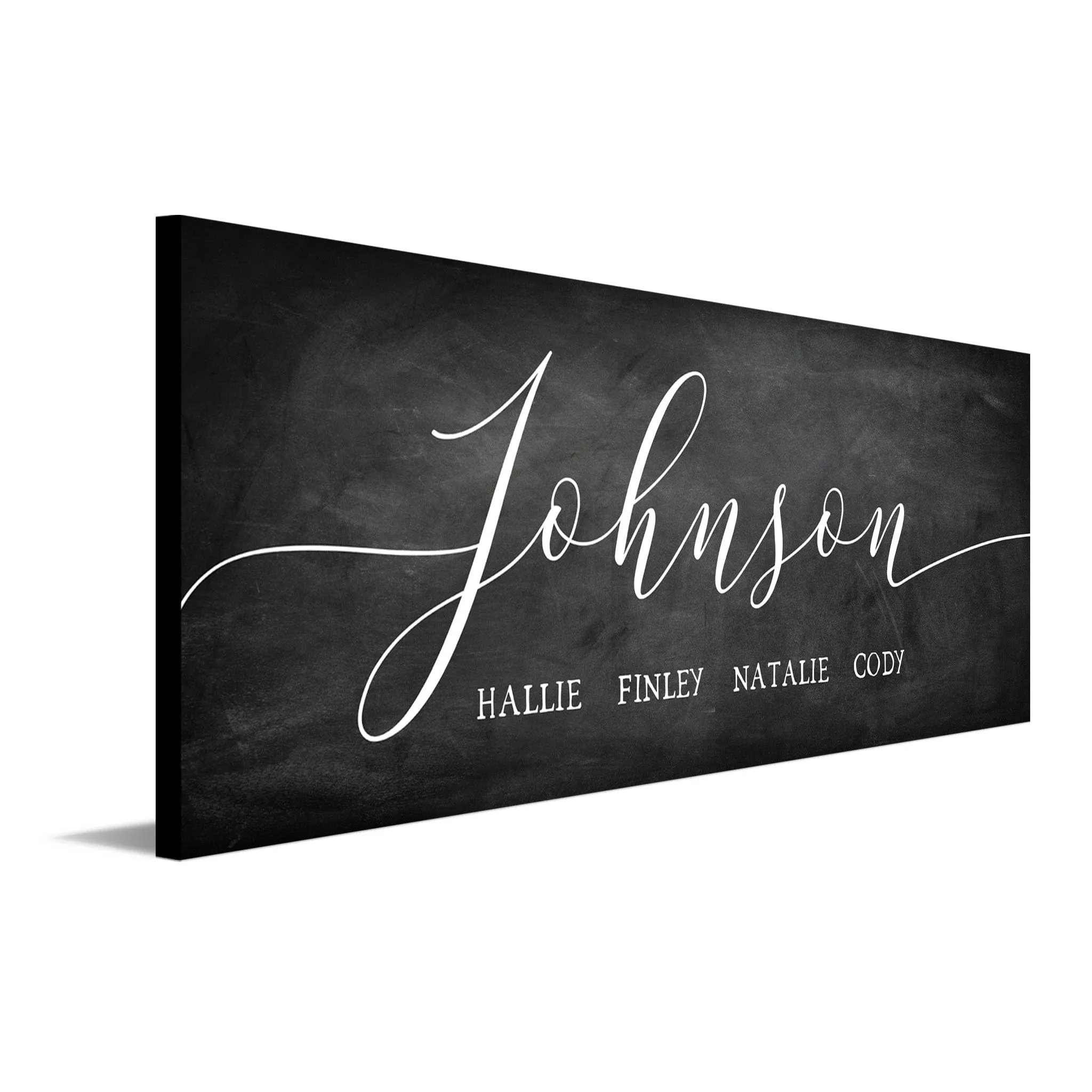 Personalized Farmhouse Script Art