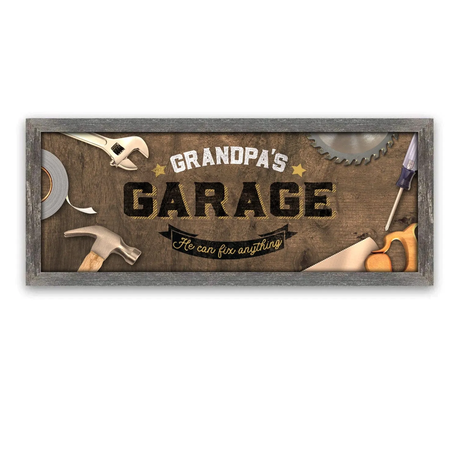 Personalized Workshop Sign