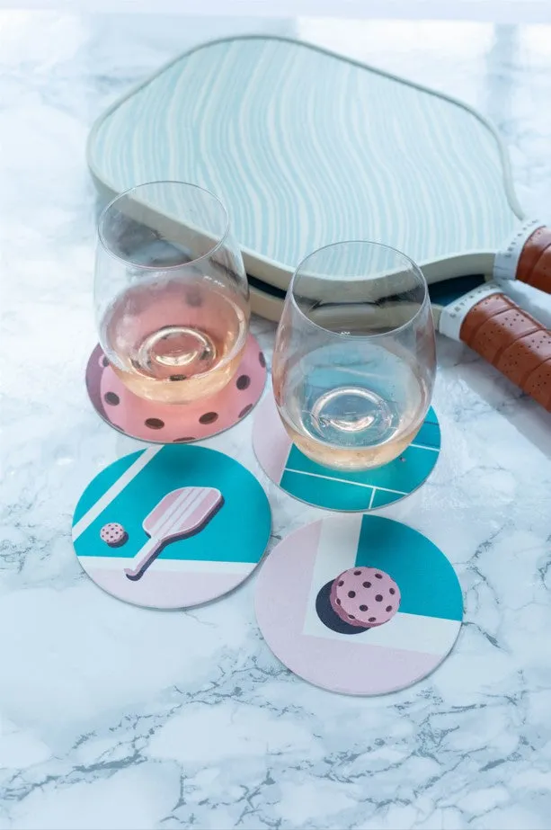 Pickleball Coasters