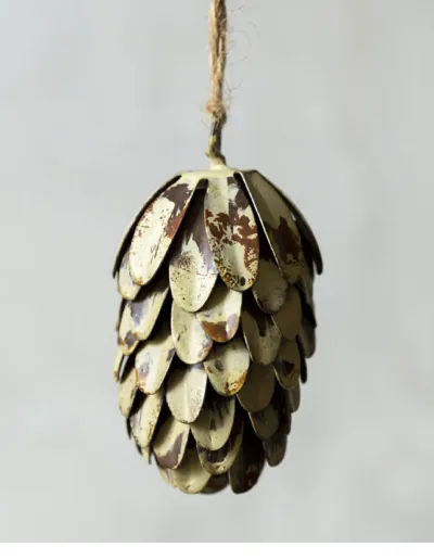 Pinecone Decoration Pistachio 8cm