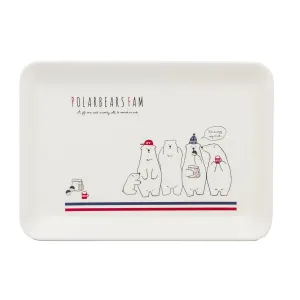 Polar Bears Fam Tray Small 10"x7" (KT761380)