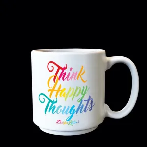 "happy thoughts" mini mug