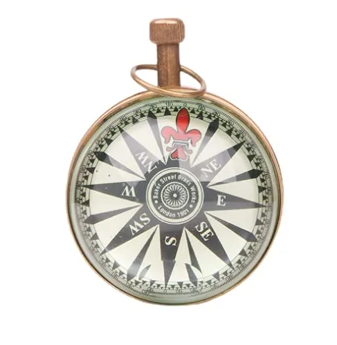 Ridhi Home & Decor Paper Weight Clock in London Style with English Numeral and Round Dial Analogue Desk Table Clock Gifts for Home (2inch)