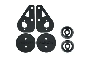 Rigid Industries Reflect A-Pillar Mount Fits Reflect Pair - 2007-2018 Jeep Wrangler Jk