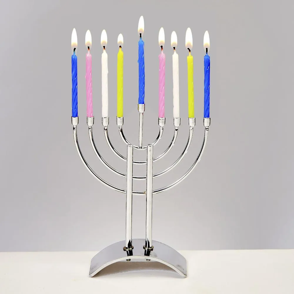 Rite Lite Mini Menorah Set with 24pk Birthday Candles